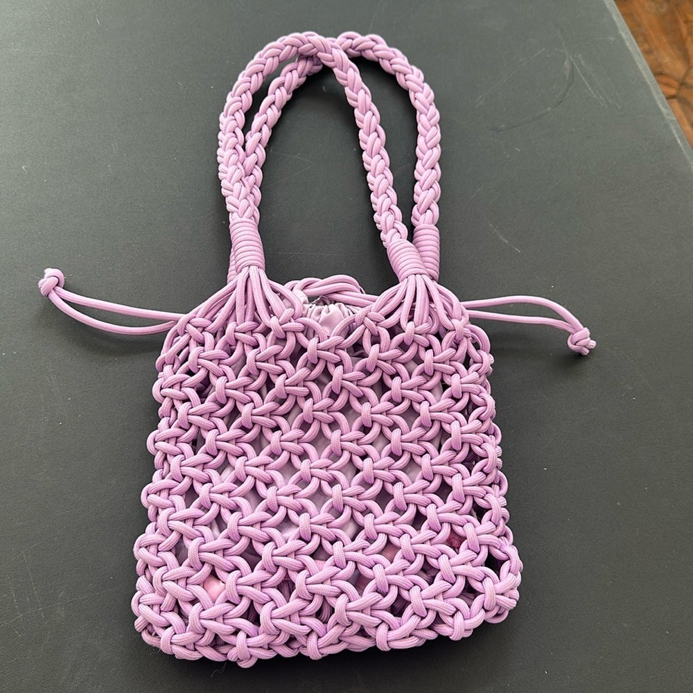 Claire's Net Tote Bag - Purple